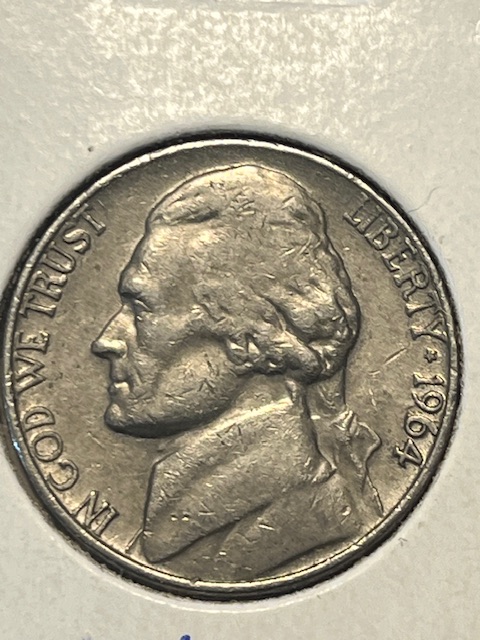 Jefferson-Nickels-1964-Dover-D-2